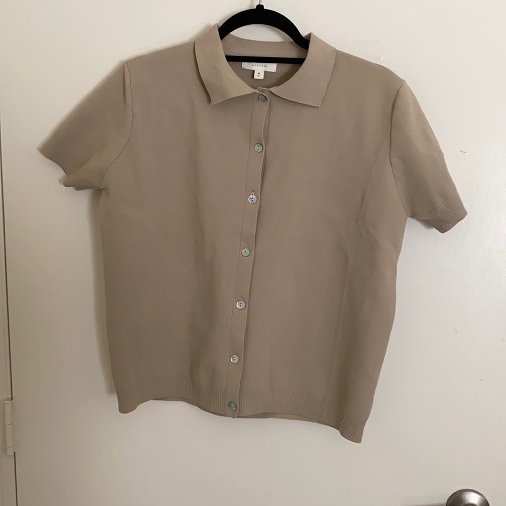 NWOT short sleeve button down